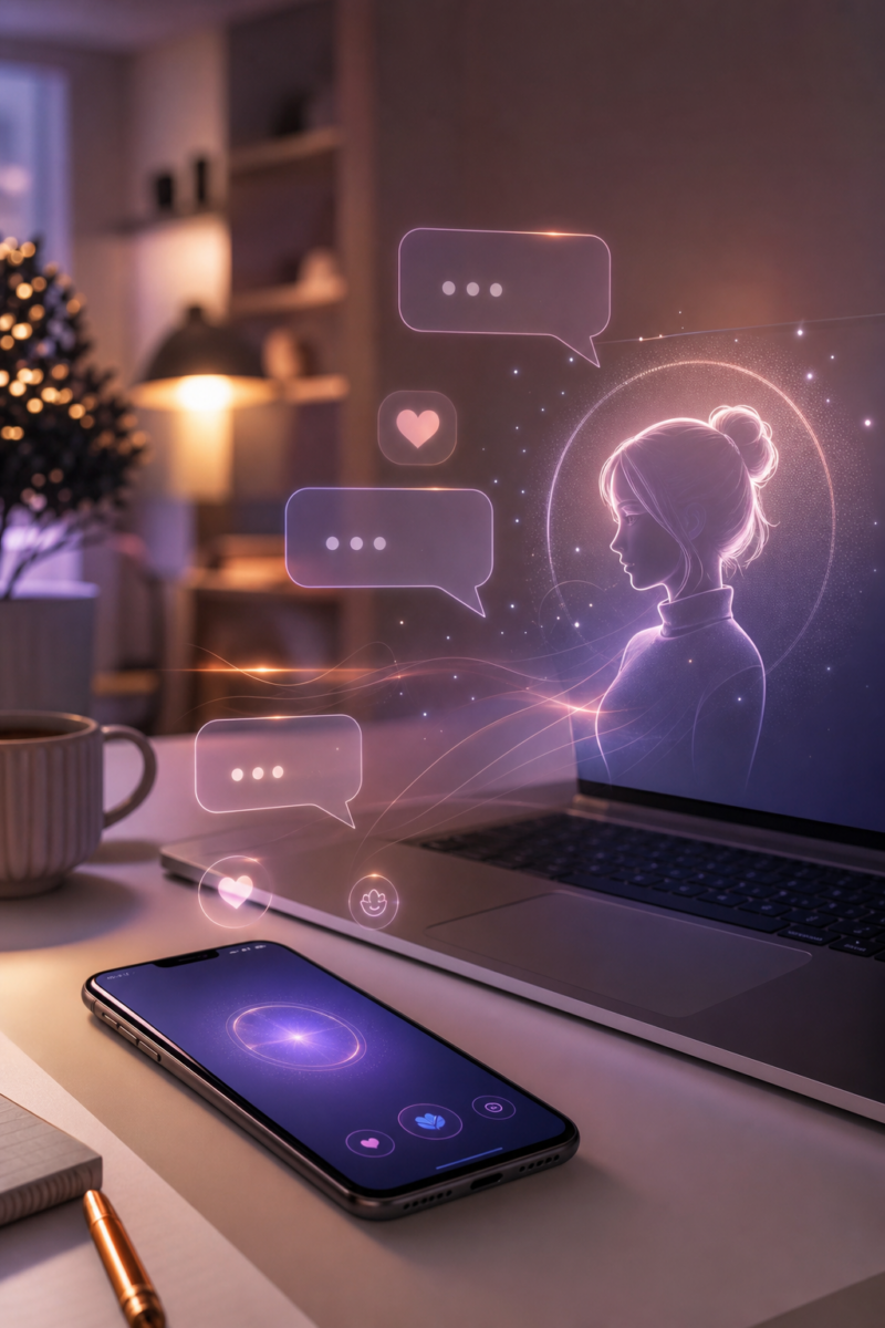 GirlfriendGPT Review 2026: Features, Pricing, Pros, Cons and Better AI Companion Alternatives — AI companion illustration 1