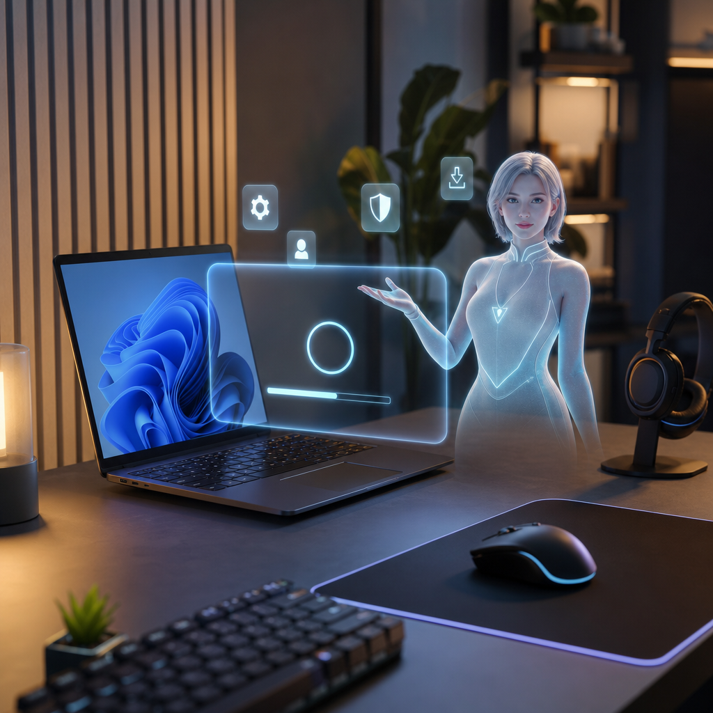 AI companion illustration for sillytavern installation guide windows 2026